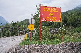 Scepan Polje/Hum border crossing Montenegro - Bosnia and Herzegovina, MNE-BIH