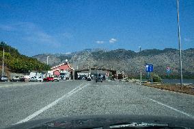 Bozaj/Hani i Hotit, Kastrat border crossing, Montenegro - Albania, MNE-ALB