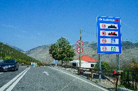 Hani i Hotit, Kastrat/Bozaj border crossing, Montenegro - Albania, MNE-ALB