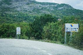 Vracenovici border crossing Montenegro - Bosnia and Herzegovina, MNE-BIH