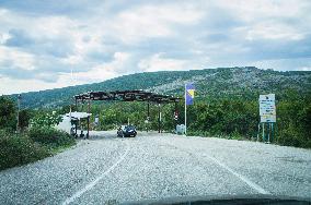 Vracenovici border crossing Montenegro - Bosnia and Herzegovina, MNE-BIH