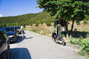 Hotova National Park, entrance, ranger