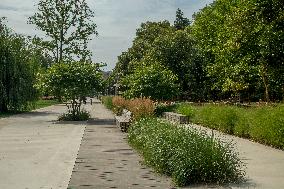 Pardubice Municipal Park after revitalization