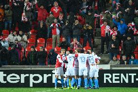 SK Slavia Praha soccer players