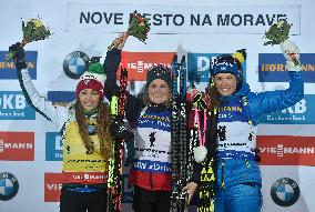 Dorothea Wierer, Marte Olsbu Roiseland, Hanna Oberg