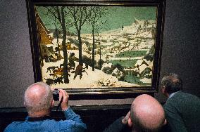 exhibition Pieter Bruegel the Elder: Once in a lifetime, The Hunters in the Snow