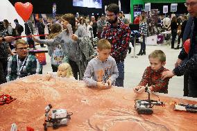 Silesian Science Festival Katowice 2018, Mars rover miniatures, miniature, children