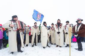 Traditional meeting of Czechs and Slovaks, Velka Javorina