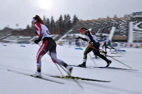 cross-country skiers