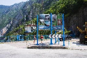 Mratinje Dam, Piva River, Lake Piva (Pivsko jezero)