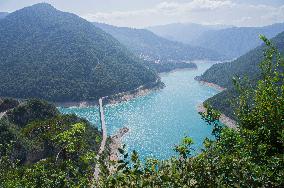 Mratinje Dam, Piva River, Lake Piva (Pivsko jezero)