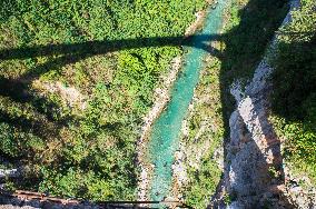 Tara Koprusu, Tara Bridge, Tara River, Most na Tari, National park Durmitor