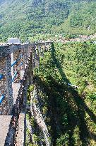 Tara Koprusu, Tara Bridge, Tara River, Most na Tari, National park Durmitor