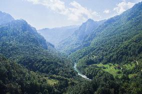 Tara Koprusu, Tara Bridge, Tara River, Most na Tari, National park Durmitor