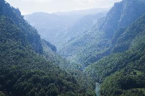 Tara Koprusu, Tara Bridge, Tara River, Most na Tari, National park Durmitor