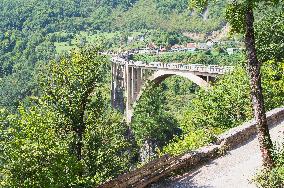 Tara Koprusu, Tara Bridge, Tara River, Most na Tari, National park Durmitor