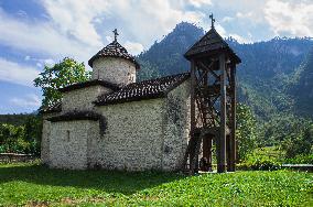 The Monastery of Saint George in Dobrilovina, National park Durmitor