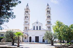 the Sveti Antun church in Tuzi