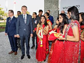 Andrej Babis, Marta Novakova, Bohdan Wojnar, Volkswagen Group India Technology Center