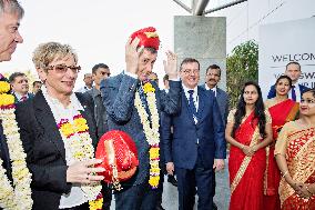 Andrej Babis, Marta Novakova, Bohdan Wojnar, Volkswagen Group India Technology Center