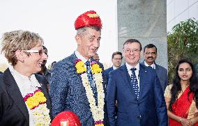 Andrej Babis, Marta Novakova, Bohdan Wojnar, Volkswagen Group India Technology Center