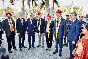 Andrej Babis, Marta Novakova, Bohdan Wojnar, Volkswagen Group India Technology Center