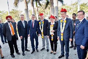 Andrej Babis, Marta Novakova, Bohdan Wojnar, Volkswagen Group India Technology Center