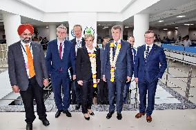 Marta Novakova, Andrej Babis, Christian Strube, Bohdan Wojnar, Gurpratap Boparai, Volkswagen Group India Technology Center