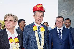 Andrej Babis, Marta Novakova, Bohdan Wojnar, Volkswagen Group India Technology Center