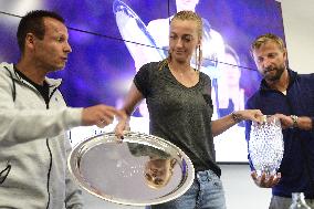 David Vydra, Petra Kvitova, Jiri Vanek