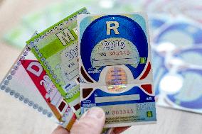 Czech Republic's road tax vignettes for 2019, vignette