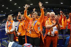 Fans of Netherlands, Davis Cup qualification match