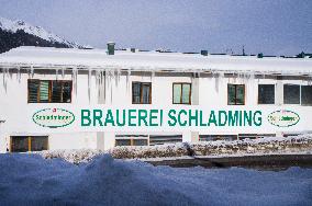 Schladming Brewery, Brauerei Schladming, Schladminger Beer, winter, snow