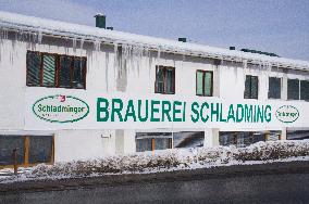 Schladming Brewery, Brauerei Schladming, Schladminger Beer, winter, snow