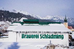 Schladming Brewery, Brauerei Schladming, Schladminger Beer, winter, snow