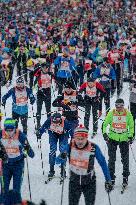 Jizerska 50km ski race, cross country skiing