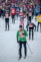 Jizerska 50km ski race, cross country skiing