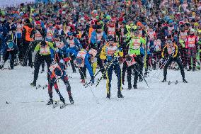 Jizerska 50km ski race, cross country skiing