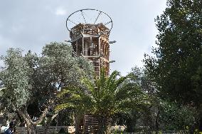 Ester lookout tower by Czech architect Martin Rajnis