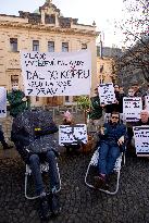 Friends of the Earth (Hnuti Duha) organisation meeting, protest, happening