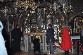 Andrej Babis, Church of the Holy Sepulchre, Monika Babisova