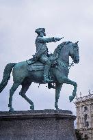 equestrian statue of Gideon Ernst Freiherr von Laudon, Maria Theresia Monument