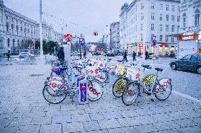 Vienna, Citybike Wien, rent a bike