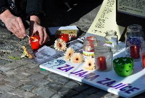 meeting in memory of student Jan Zajic