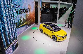 Skoda Vision iV, electric concept car, Skoda Vision iV,