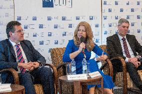 Maros Sefcovic, Zuzana Caputova, Bela Bugar