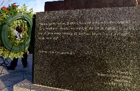 the memorial of first Czechoslovak president Tomas Garrigue Masaryk (1918-1935) in Washington
