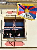 Tibetan flag, Tibetan Uprising Day