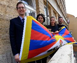 Tibetan flag, Tibetan Uprising Day