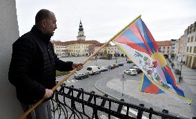 Tibetan flag, Tibetan Uprising Day